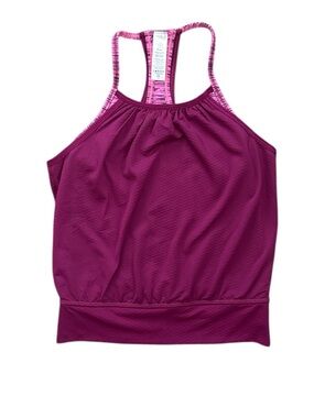 Ivivva pink girls racerback tank top - size 6